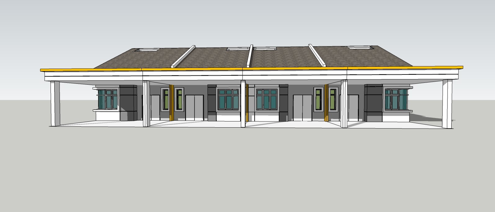 Taman Desa Puteri - Type A (Front View)