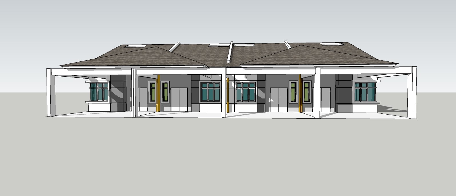 Taman Desa Puteri - Type B (Front View)