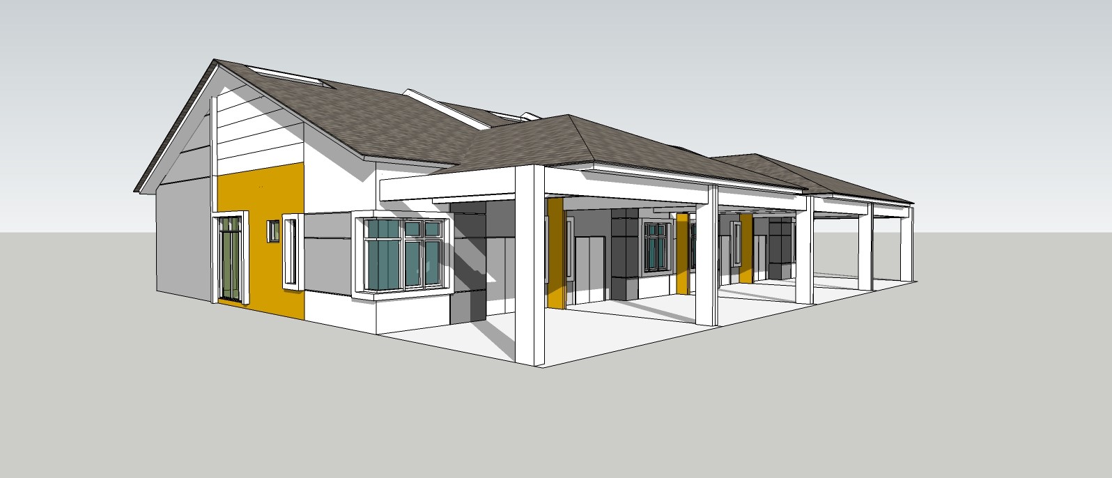 Taman Desa Puteri - Type B (Perspective View)